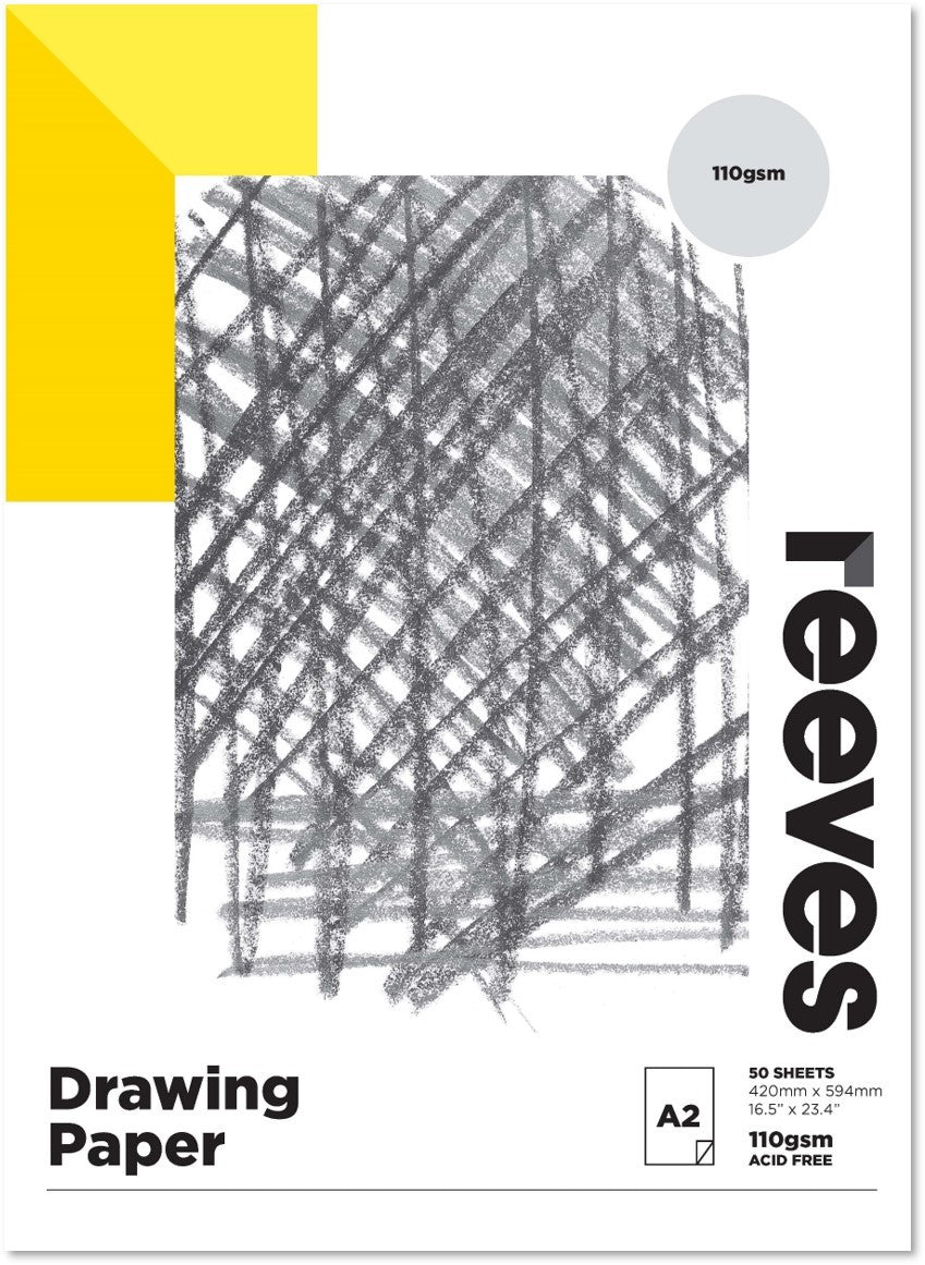 Reeves Drawing 110gsm 50 Sheet Pads