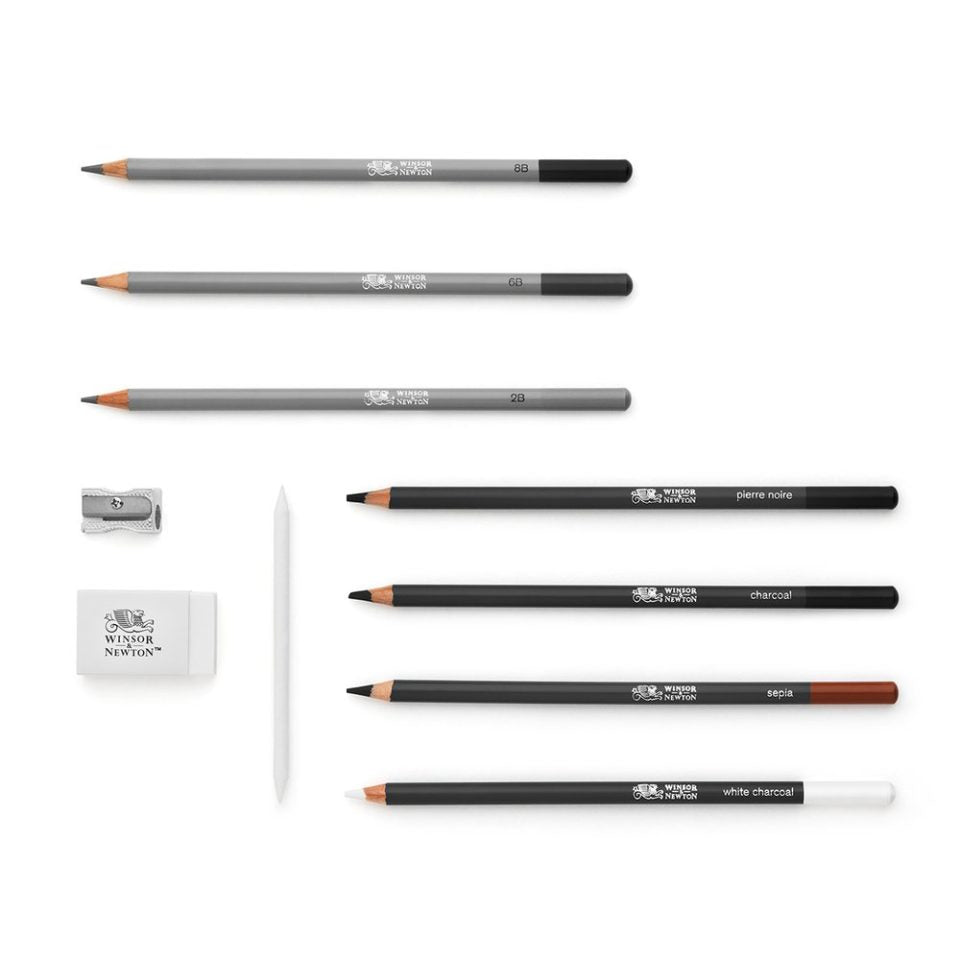 Winsor & Newton Studio Sketching Pencils Set of 10