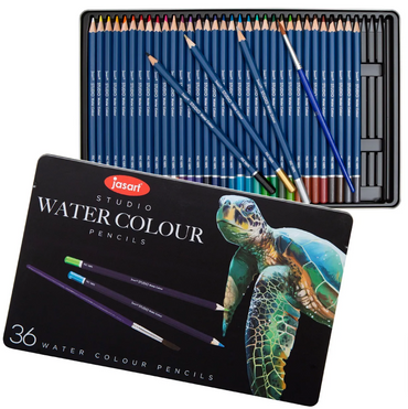 Jasart Studio Watercolour Pencil Set of 36