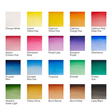 Winsor & Newton 5ml Cotman Paints Arrival Set of 20