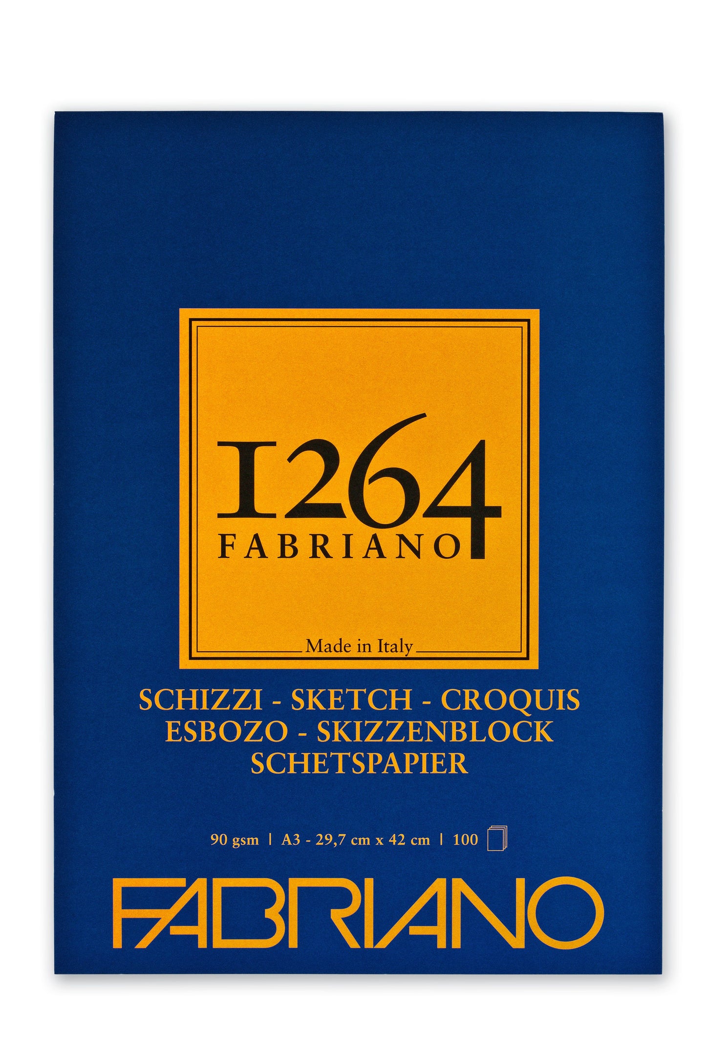 Fabriano 1264 90gsm 100 Sheet Sketch Pads