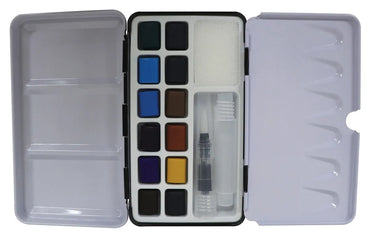 Jasart Byron Watercolour Ocean Half Pan Pocket Set Of 12