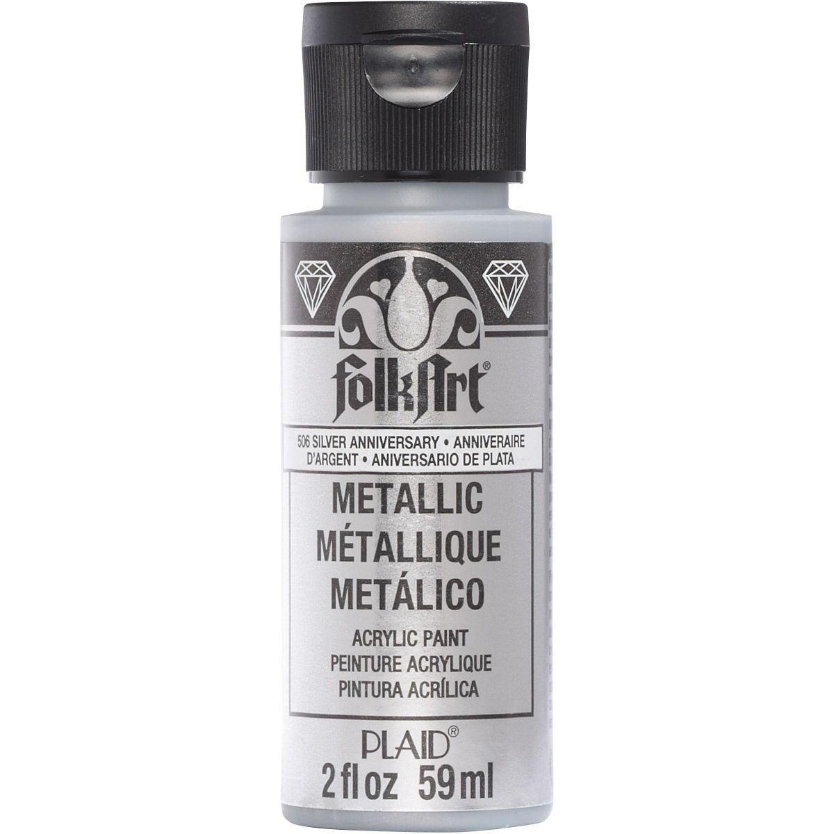 FolkArt Acrylic Metallic Paints 59ml