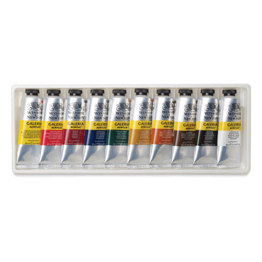 Winsor & Newton Galeria 60ml Acrylic Paints Set Of 10
