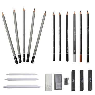 Jasart Studio Sketching & Drawing Set of 27