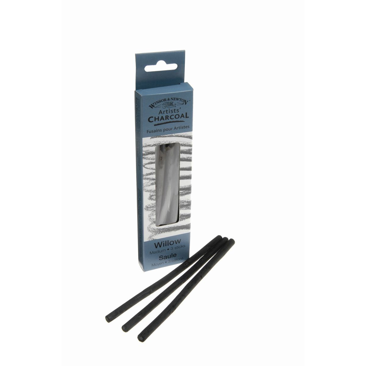 Winsor & Newton Medium Willow Charcoal Set Of 3