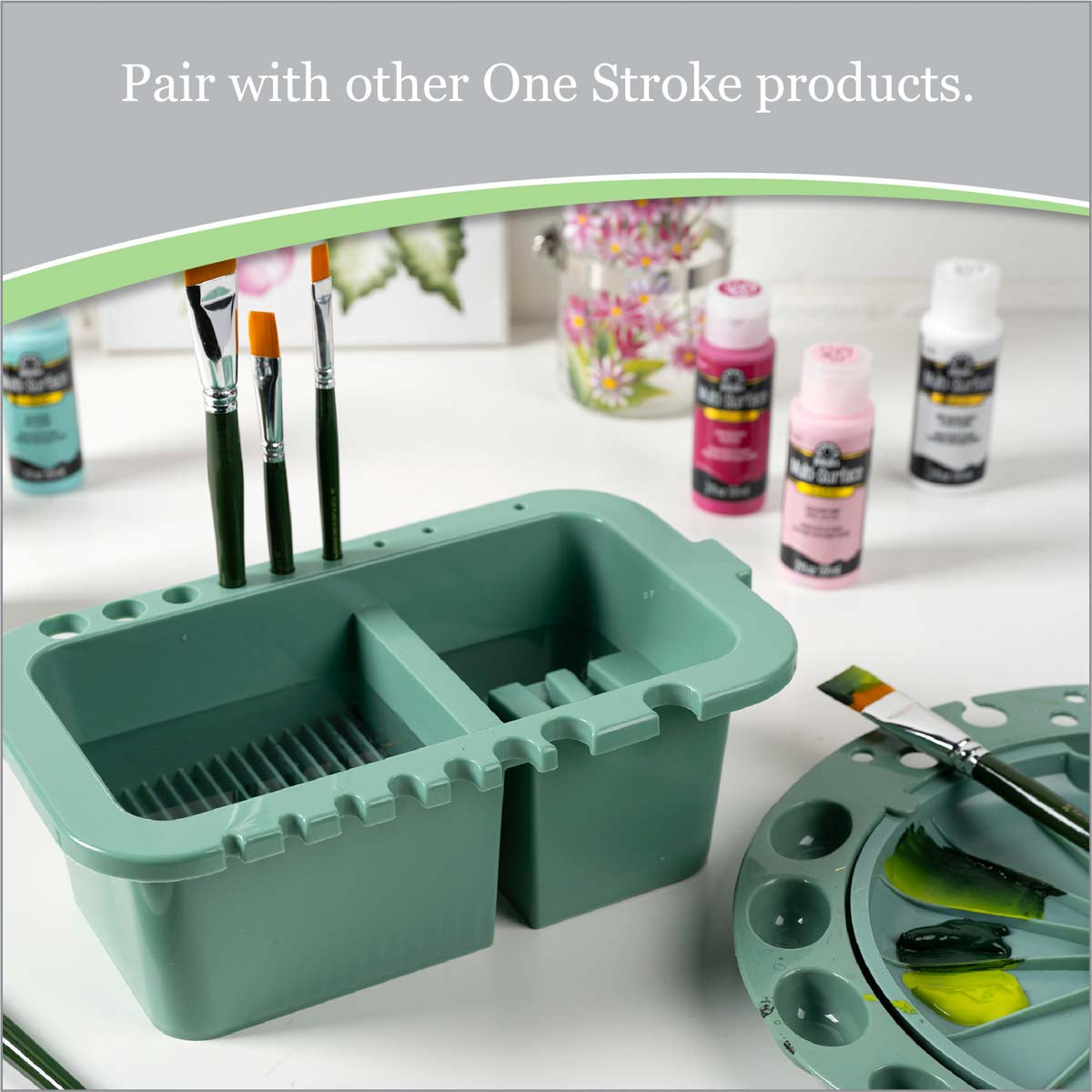 FolkArt Stroke Flowers Kit