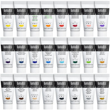 Liquitex 22ml Professional Heavy Body Acrylic Paints Set Of 24