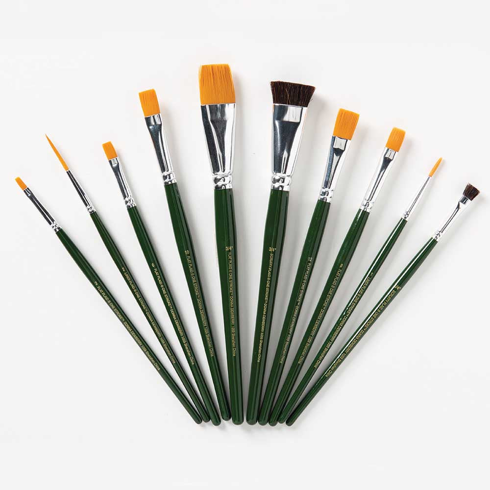 FolkArt Stroke Flowers Kit