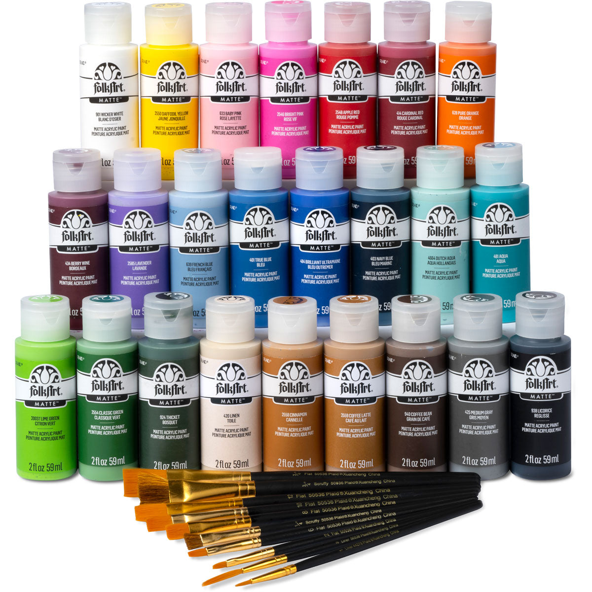 FolkArt One Stroke Let's Paint Live Kit