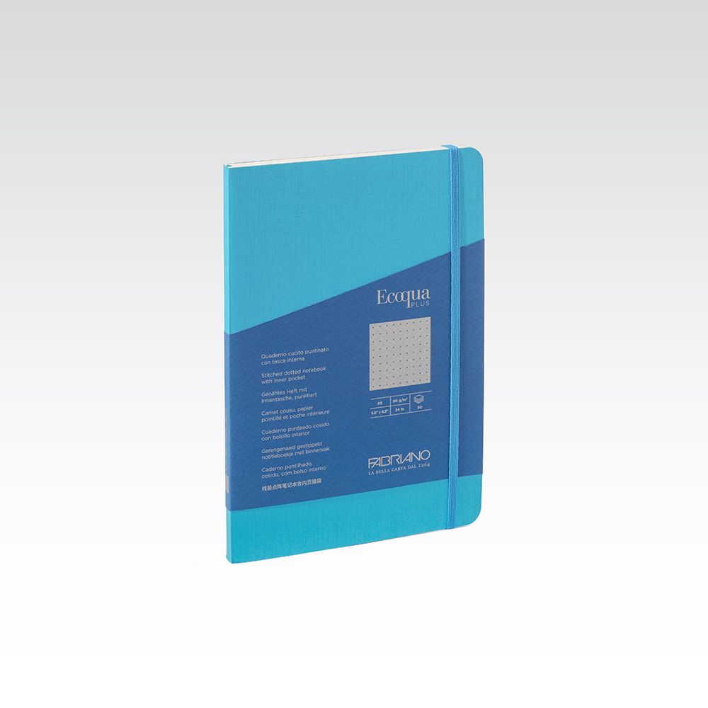 Fabriano Ecoqua Plus Stitch 90gsm Dots A5 Notebooks