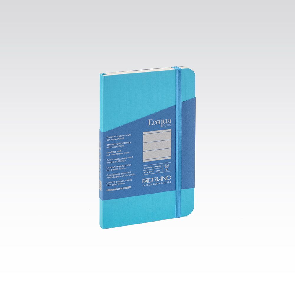 Fabriano Ecoqua Plus Stitch 90gsm Lined 9x14cm Notebooks