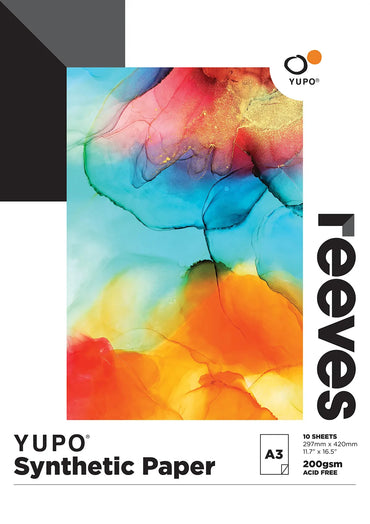 Reeves Yupo 200gsm 10 Sheet Pads