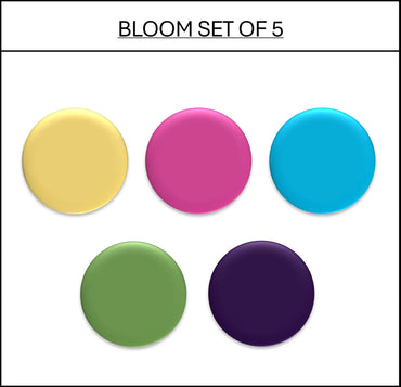 Jasart Byron Matte Acrylic 59ml Paints Set of 5 Bloom Colours