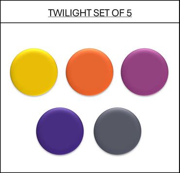 Jasart Byron Matte Acrylic 59ml Paints Set of 5 Twilight Colours