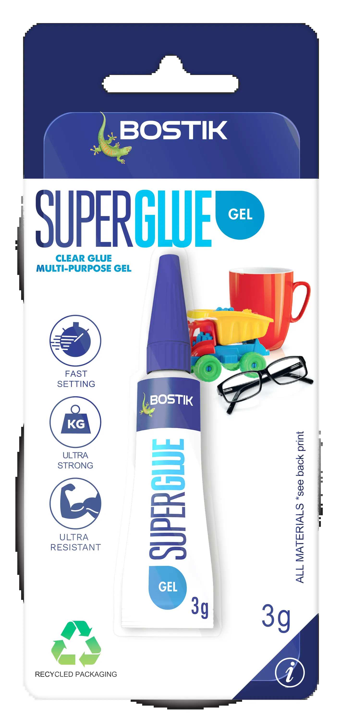 Bostik Adhesive Super Glue Gel