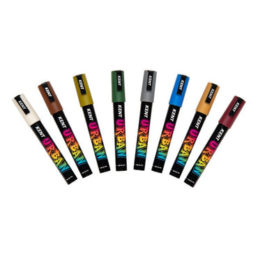 Kent Urban Acrylic Paint Marker - Neutral Set of 8