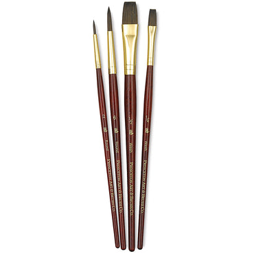 Princeton Real Value Synthetic 9121 Brushes Set of 4