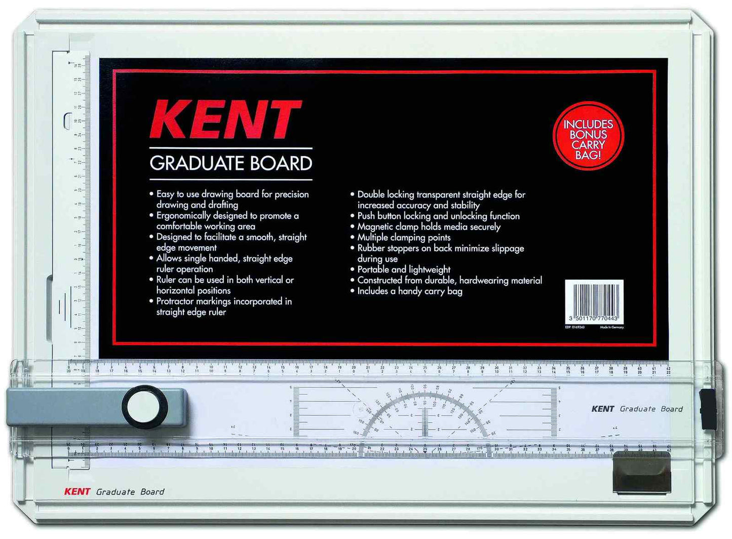 Kent Graduate A3 Double Lock Drawing Board