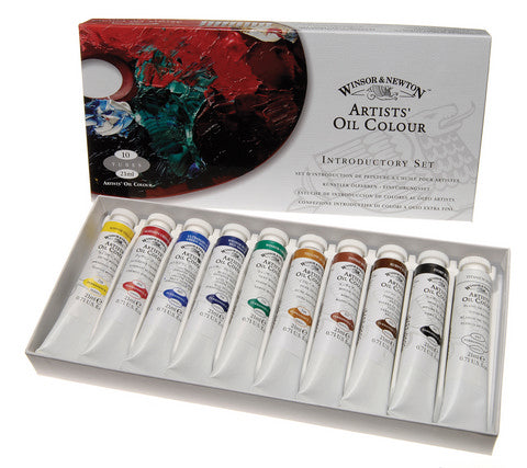 Winsor & Newton 21ml Artist Oil Paints Set Of 10