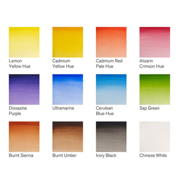 Winsor & Newton 8ml Cotman Watercolour Paints Set of 12