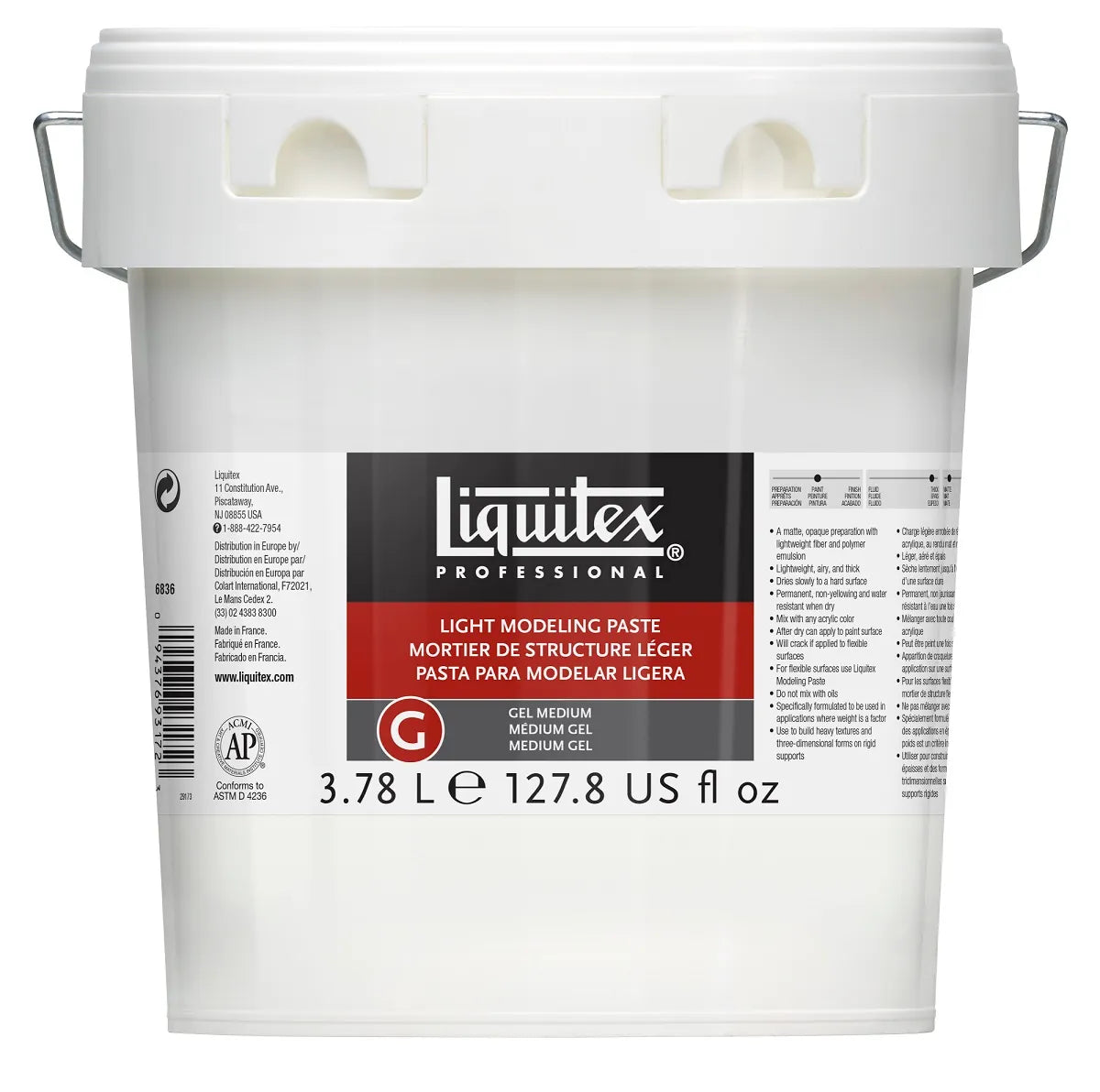 Liquitex Light Modeling Paste 3.78l