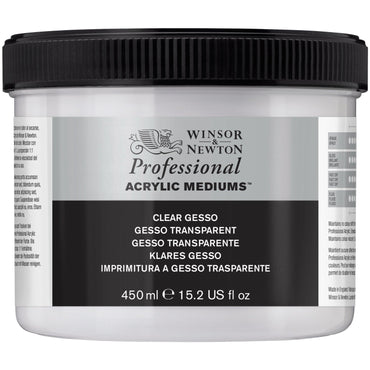 Winsor & Newton Professional Gesso Clear Acrylic Mediums