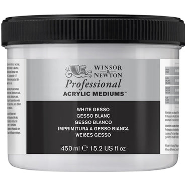 Winsor & Newton Professional White Gesso Acrylic Mediums