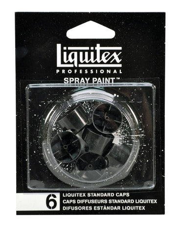 Liquitex Assorted Standard Spray Paint Nozzle Pack Of 6
