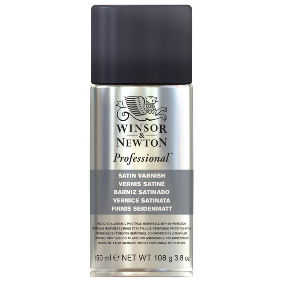 Winsor & Newton 150ml Satin Varnish Aerosol