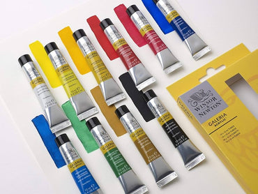 Winsor & Newton Galeria 12ml Acrylic Paints Arrival Set Of 10