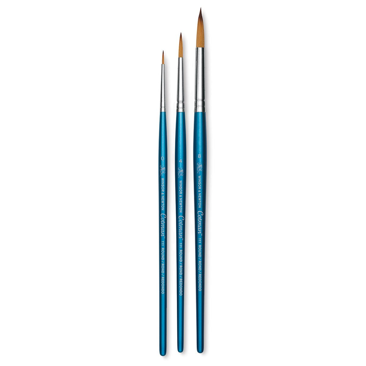 Winsor & Newton Cotman Short Handle V2 Brushes Set Of 3