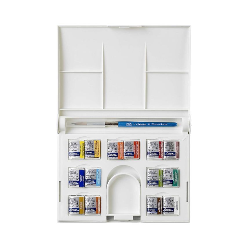 Winsor & Newton Cotman Watercolour Painting Travel Set