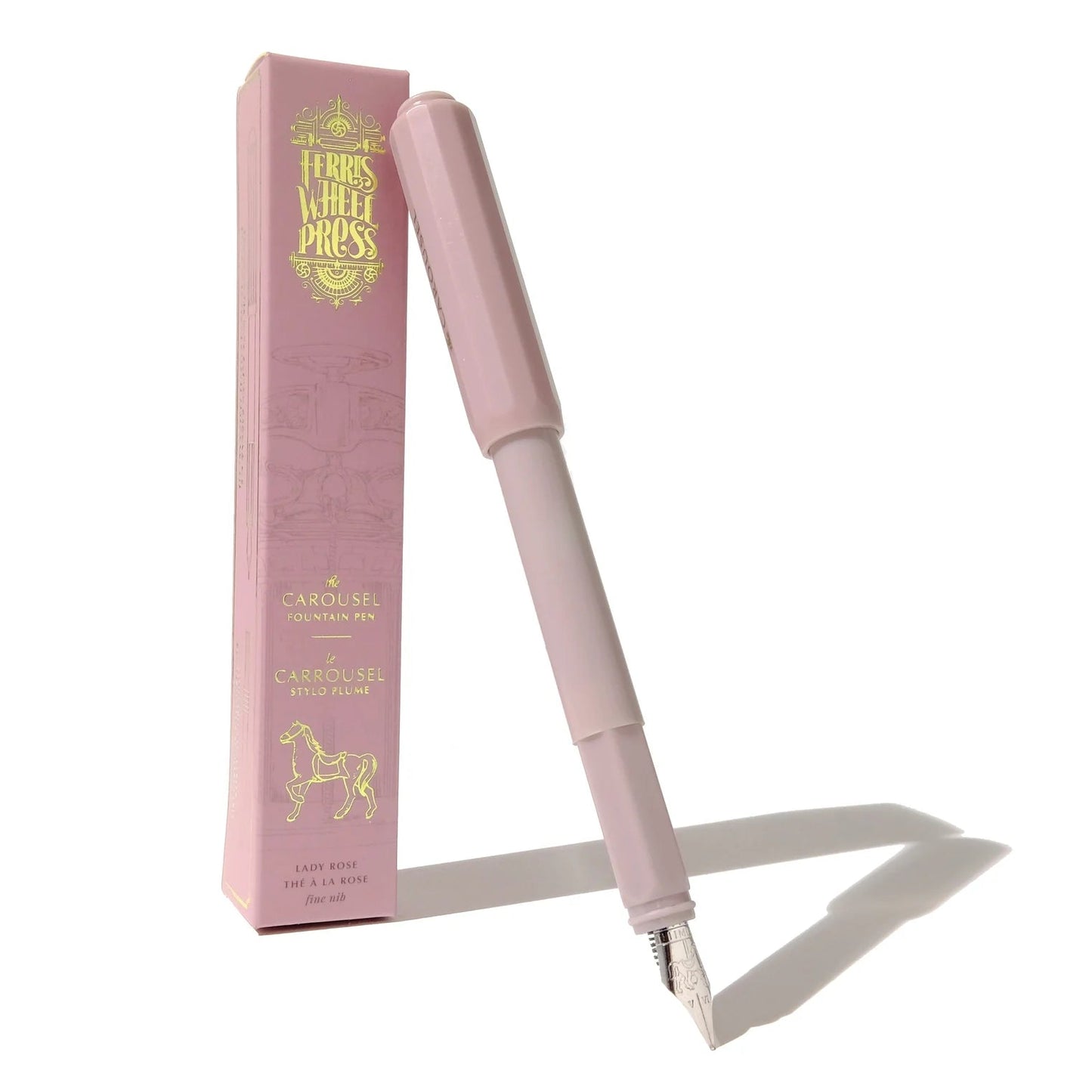 Ferris Wheel Press Lady Rose Medium Carousel Fountain Pen