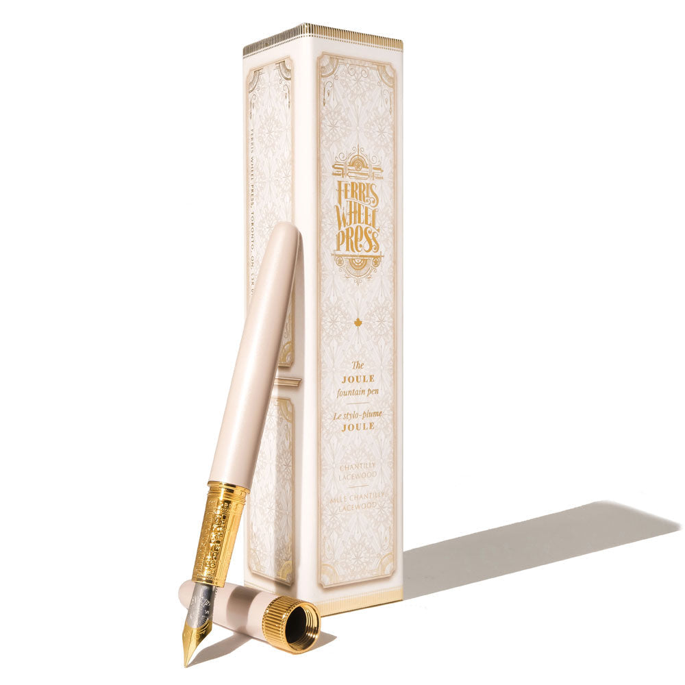 Ferris Wheel Press Chantilly Lacewood Joule Fountain Pens