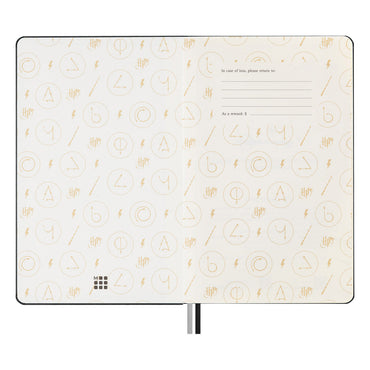 Moleskine LE Harry Potter Large Ruled Lumos Notebook
