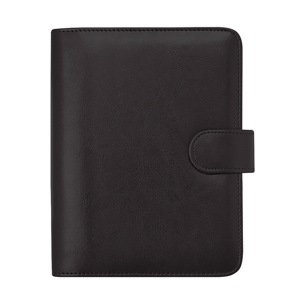 Debden Personal Snap Closure PU Black Dayplanner Organiser