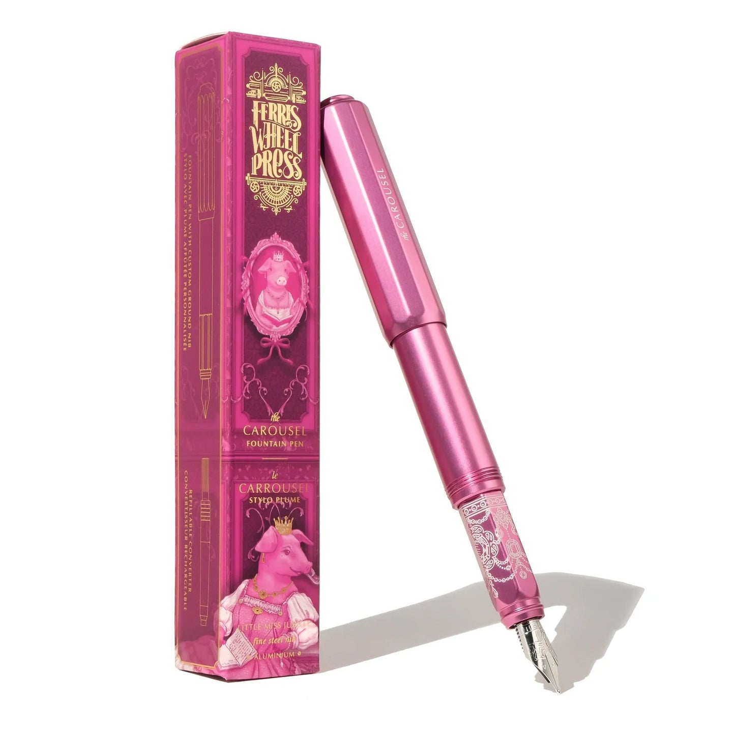 Ferris Wheel Press Little Miss Jubilee Aluminium Carousel Fountain Pens