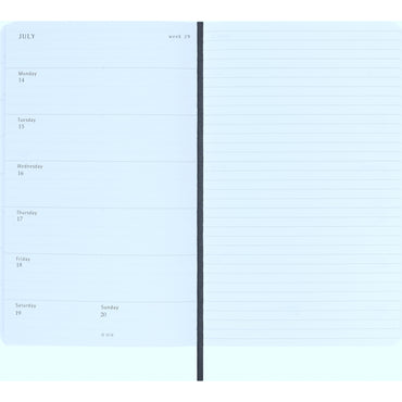 Moleskine Diary 18 Month Weekly + Notes Hard Cover Large Black 2025/2026