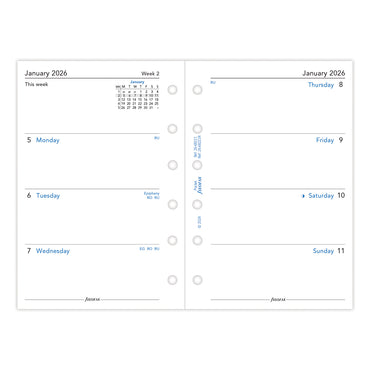 Filofax Refill Classic WTV Pocket 2026