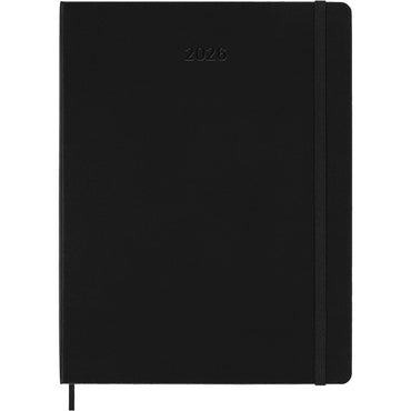 Moleskine Diary 12 Month Weekly + Notes HC XL Black 2026