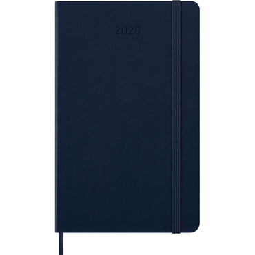 Moleskine Diary 12 Month Daily HC Large Sapphire Blue 2026