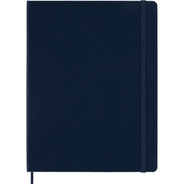 Moleskine Diary 12 Month Weekly + Notes HC XL Sapphire Blue 2026