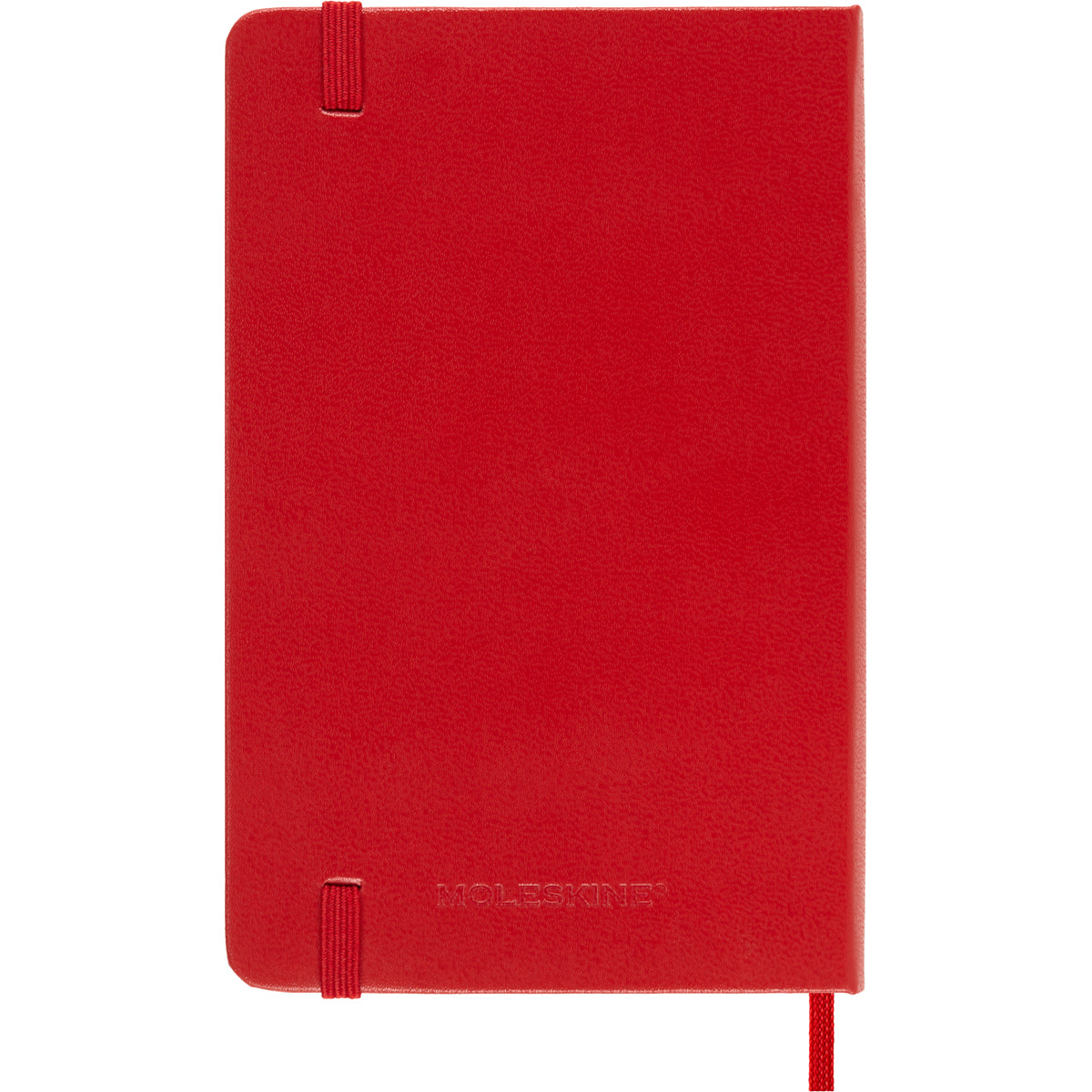 Moleskine Diary 12 Month Daily HC Pocket Scarlet Red 2026
