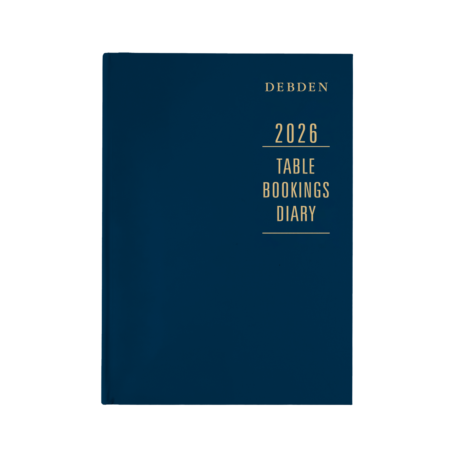 Debden Diary Restaurant/Table Bookings A4 2 Pages to a Day Blue 2026