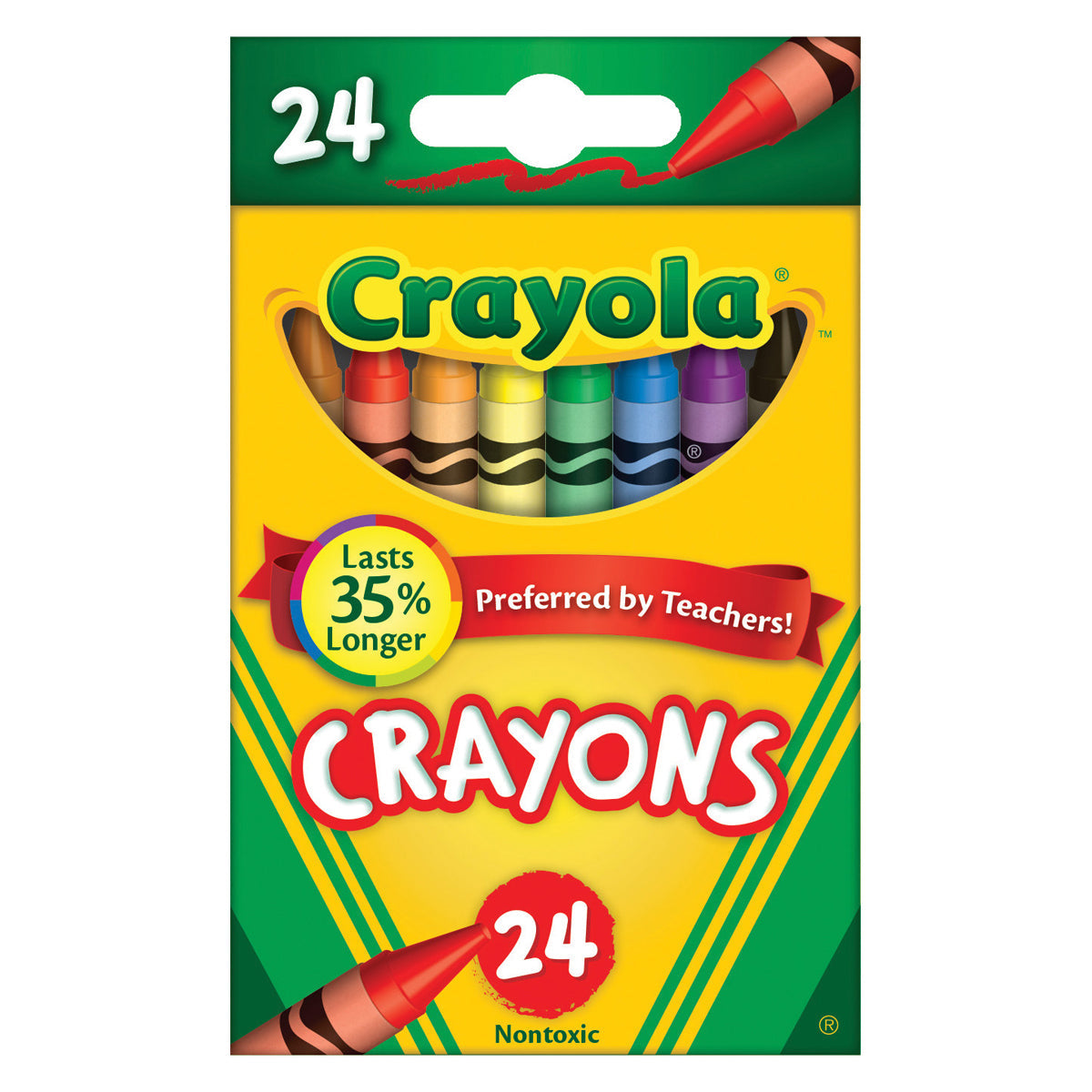 Crayola Regular Crayons Tuck Box of 24 Pieces