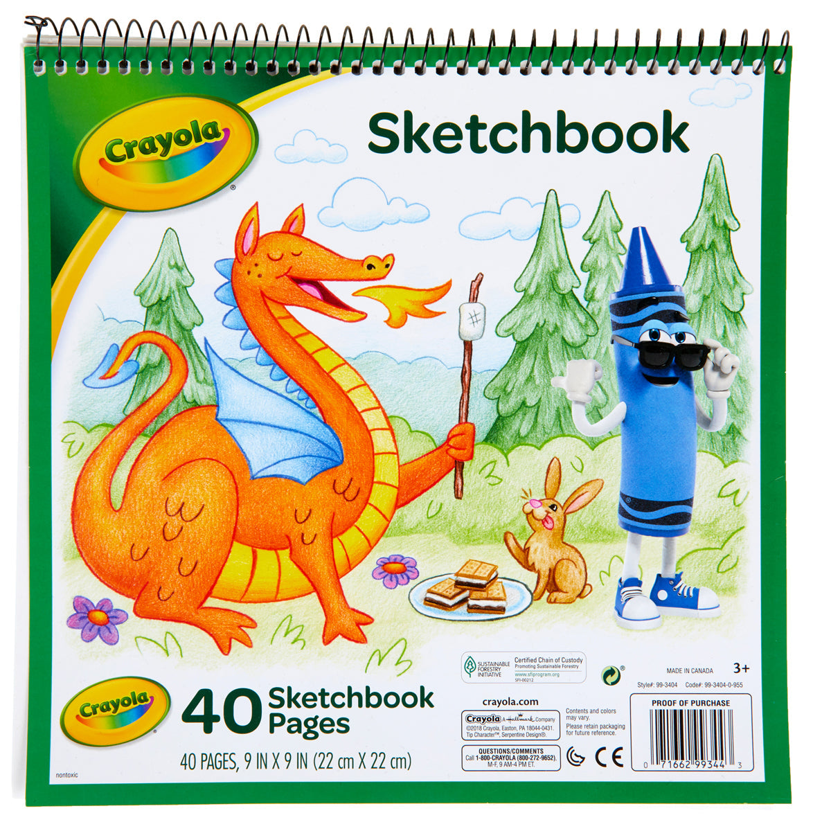 Crayola 40 Page Sketchbook