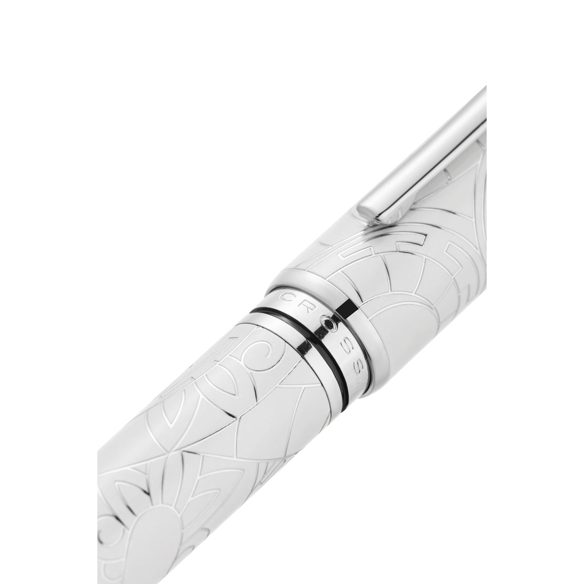 Cross Coventry Zodiac YOT Snake 2025 Pearl White Lac with Chrome Appts (M) Nib F/Pen