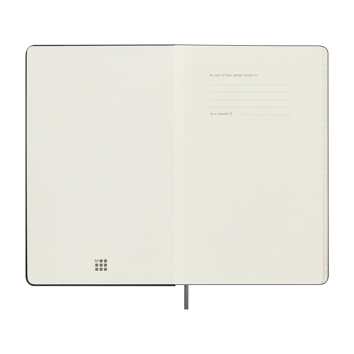 Moleskine Undated Planner Weekly + Notes Large Black