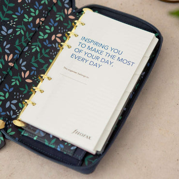 Filofax Organiser Compact Zip Personal Garden